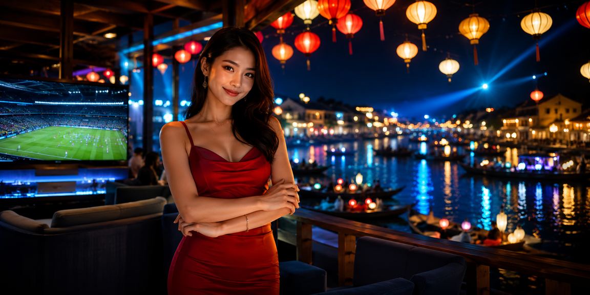 Người dùng Hội An thư giãn bên tách cà phê và theo dõi cá cược thể thao một cách điềm tĩnh